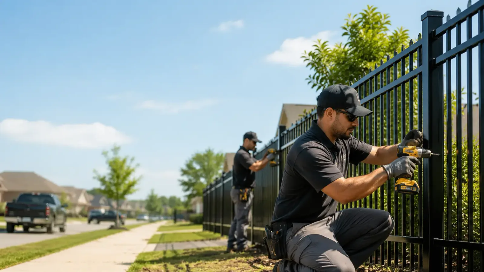 Metal Fence Installation in Theodore, AL